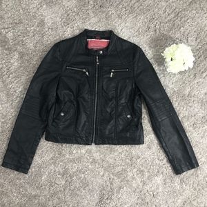 Faux Leather Jacket